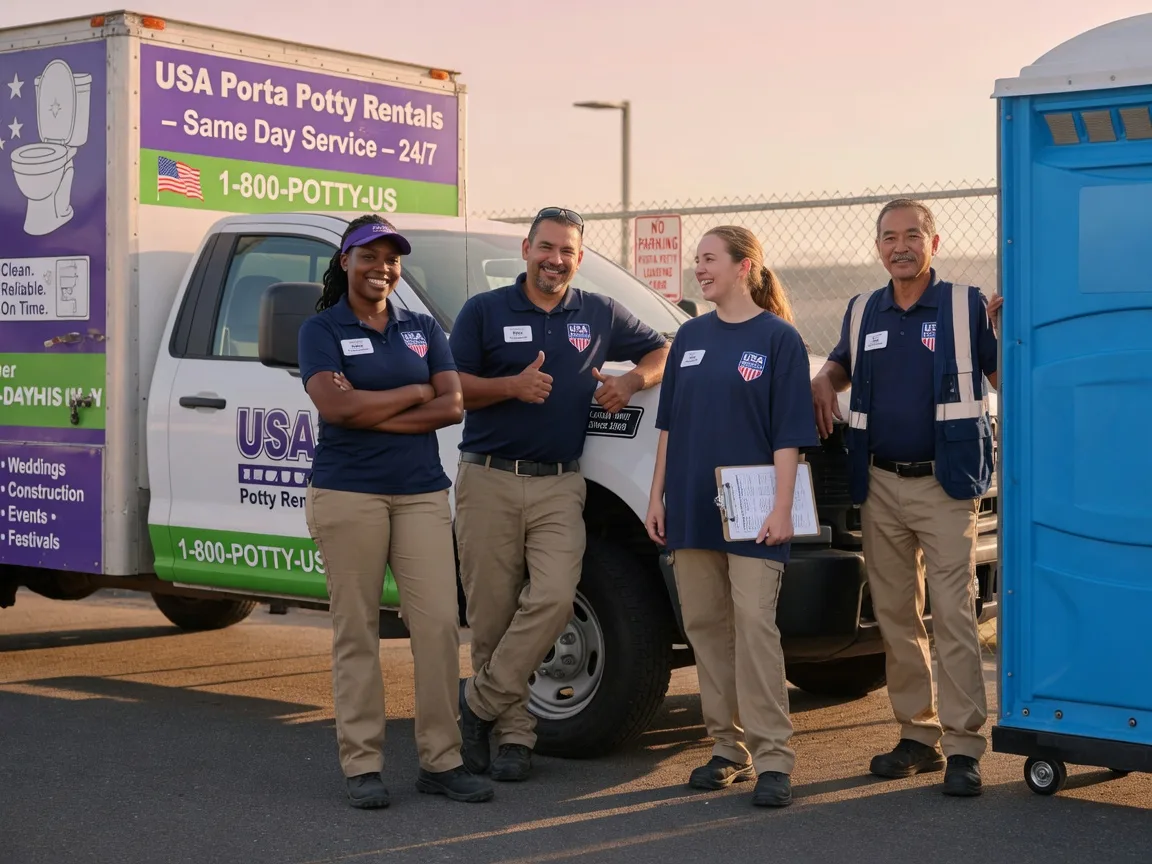 Porta Potty Rental company in Pompano Beach, FL